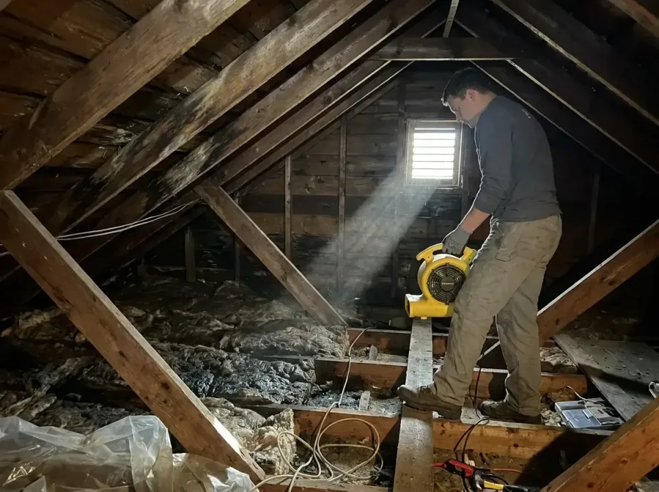 attic-water-damage-drying-proc-007 — frequently asked questions, Emergency Water Extraction & 24/7 Flood Response in West En…